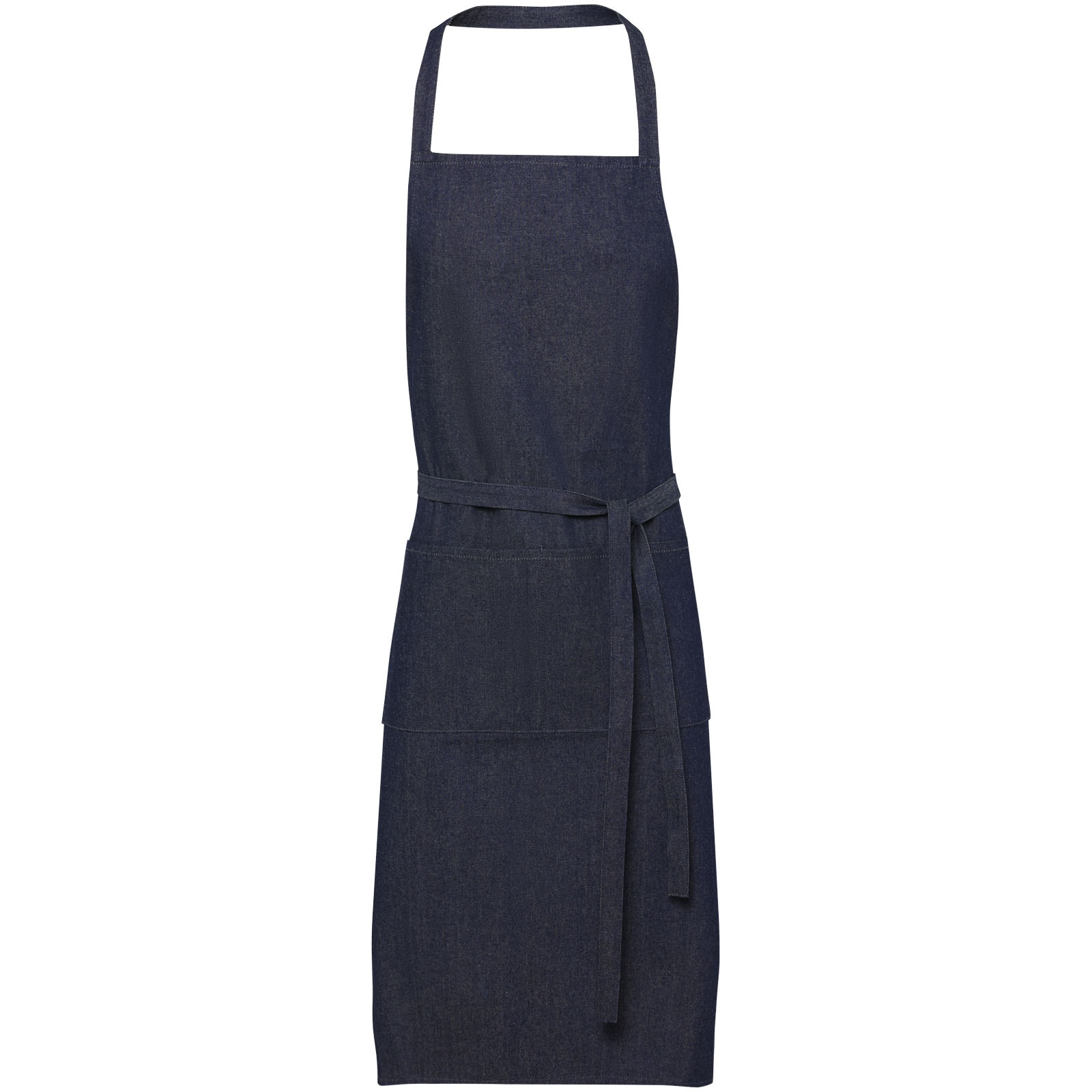 Bild av Återvunnet Denimförkläde med Dubbelficka