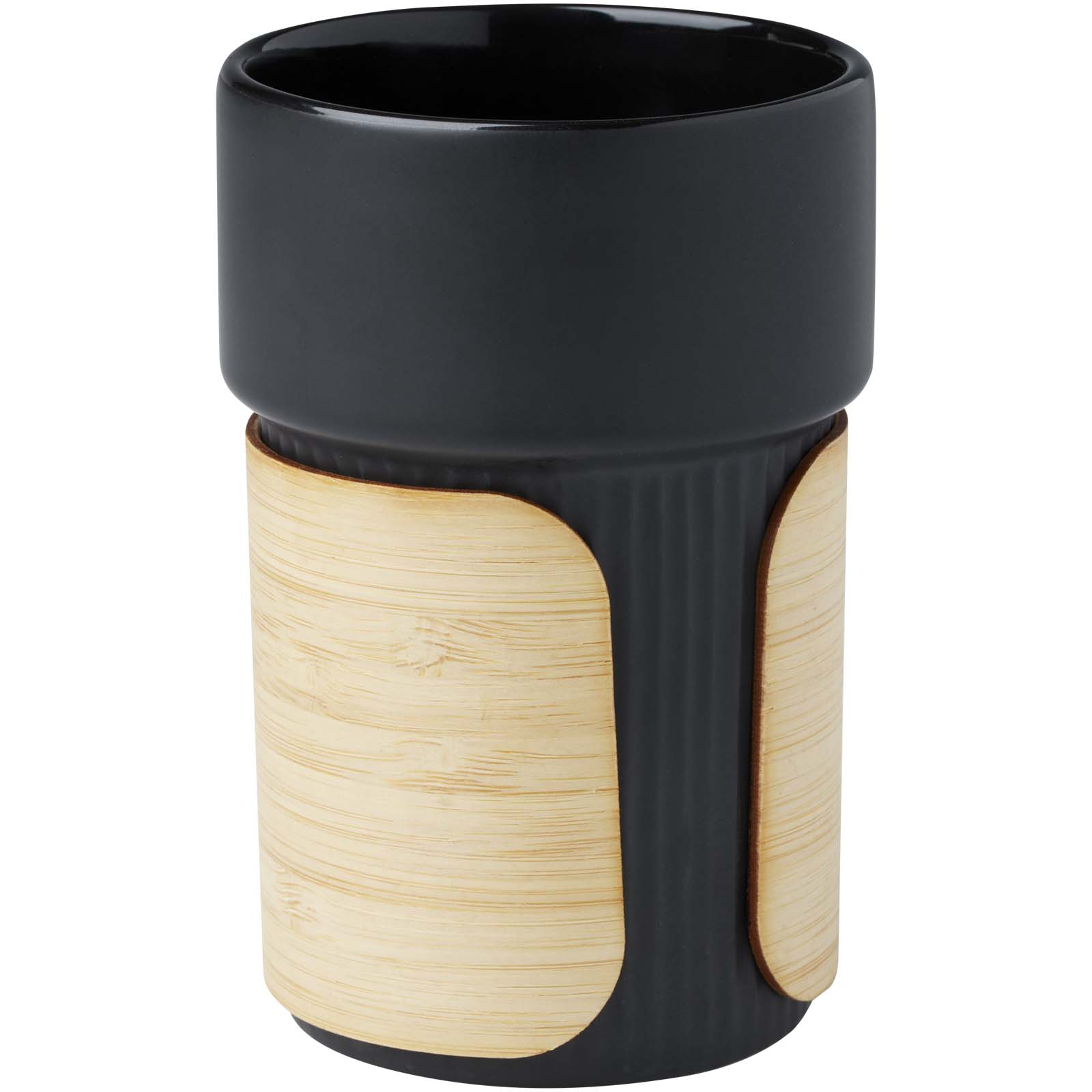 Bild av Keramisk Mugg 340ml med Bambugrepp