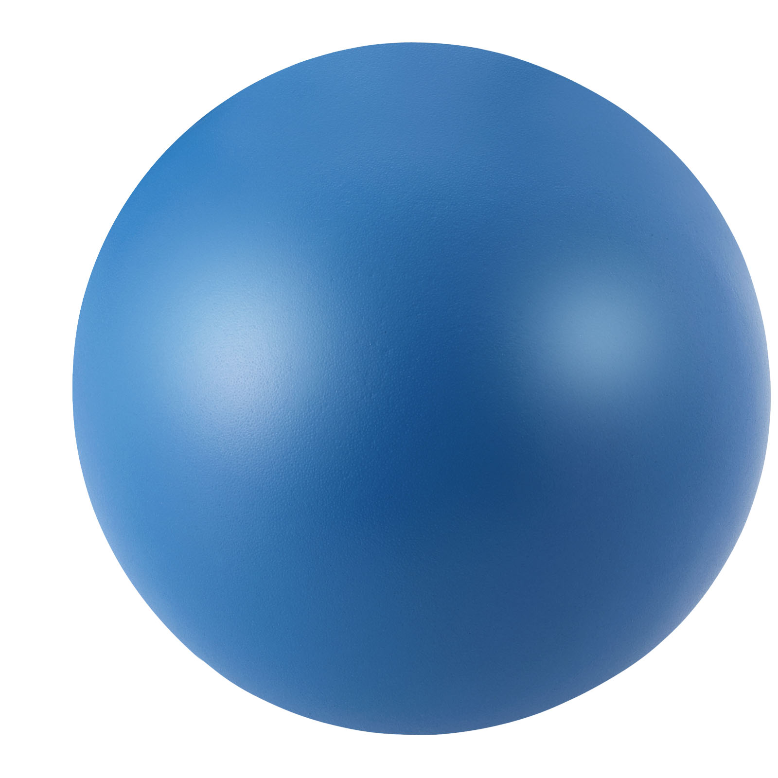 Tryck på Rund Stressboll — Blå