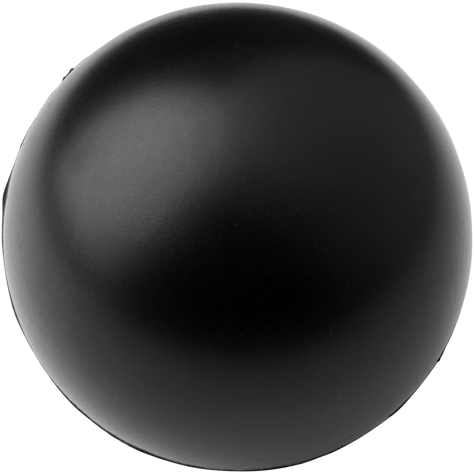 Tryck på Rund Stressboll — Svart