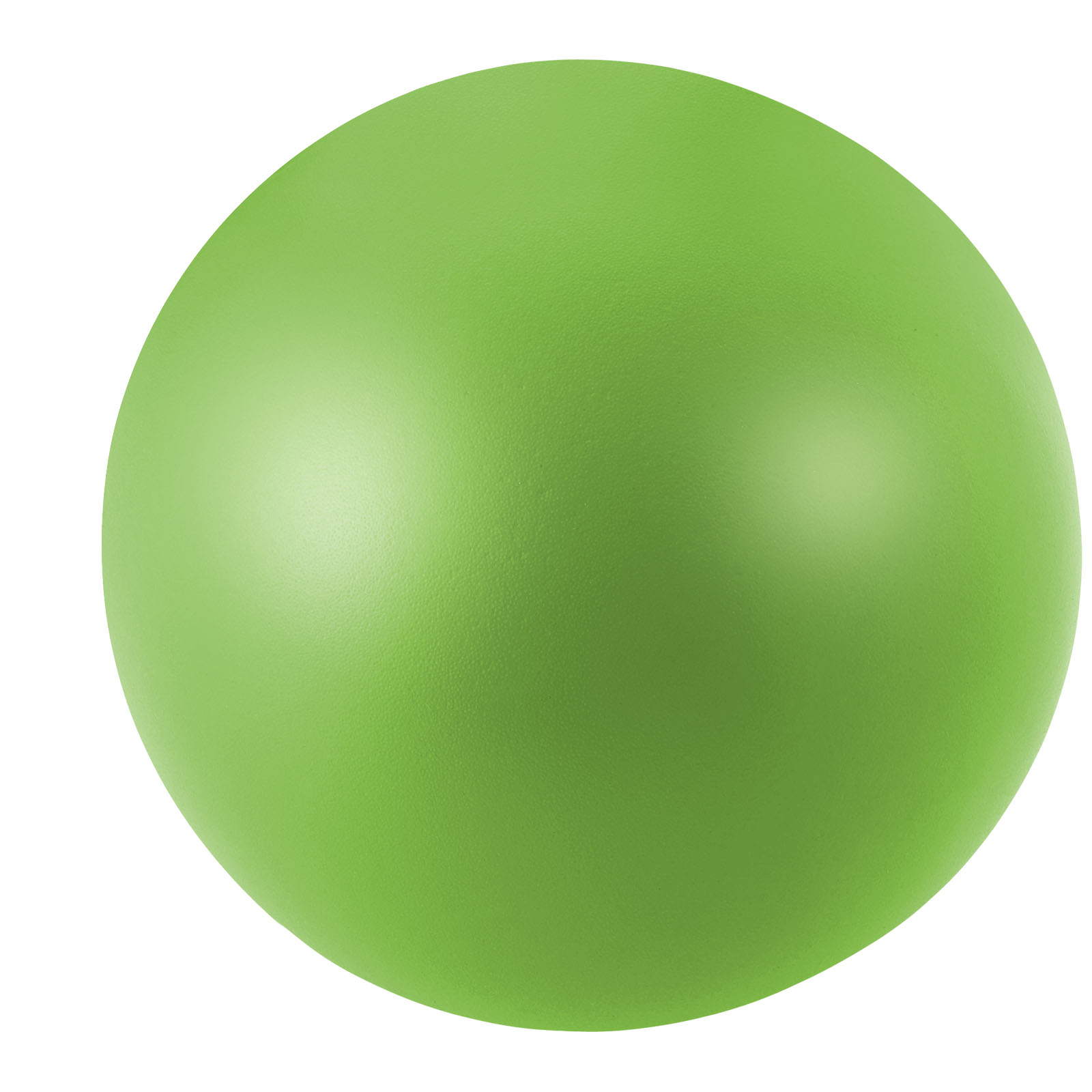 Tryck på Rund Stressboll — Limegrön