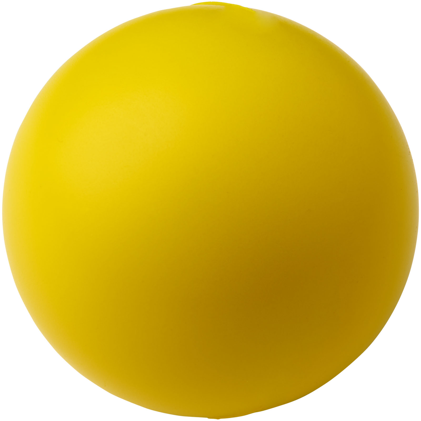 Tryck på Rund Stressboll — Gul