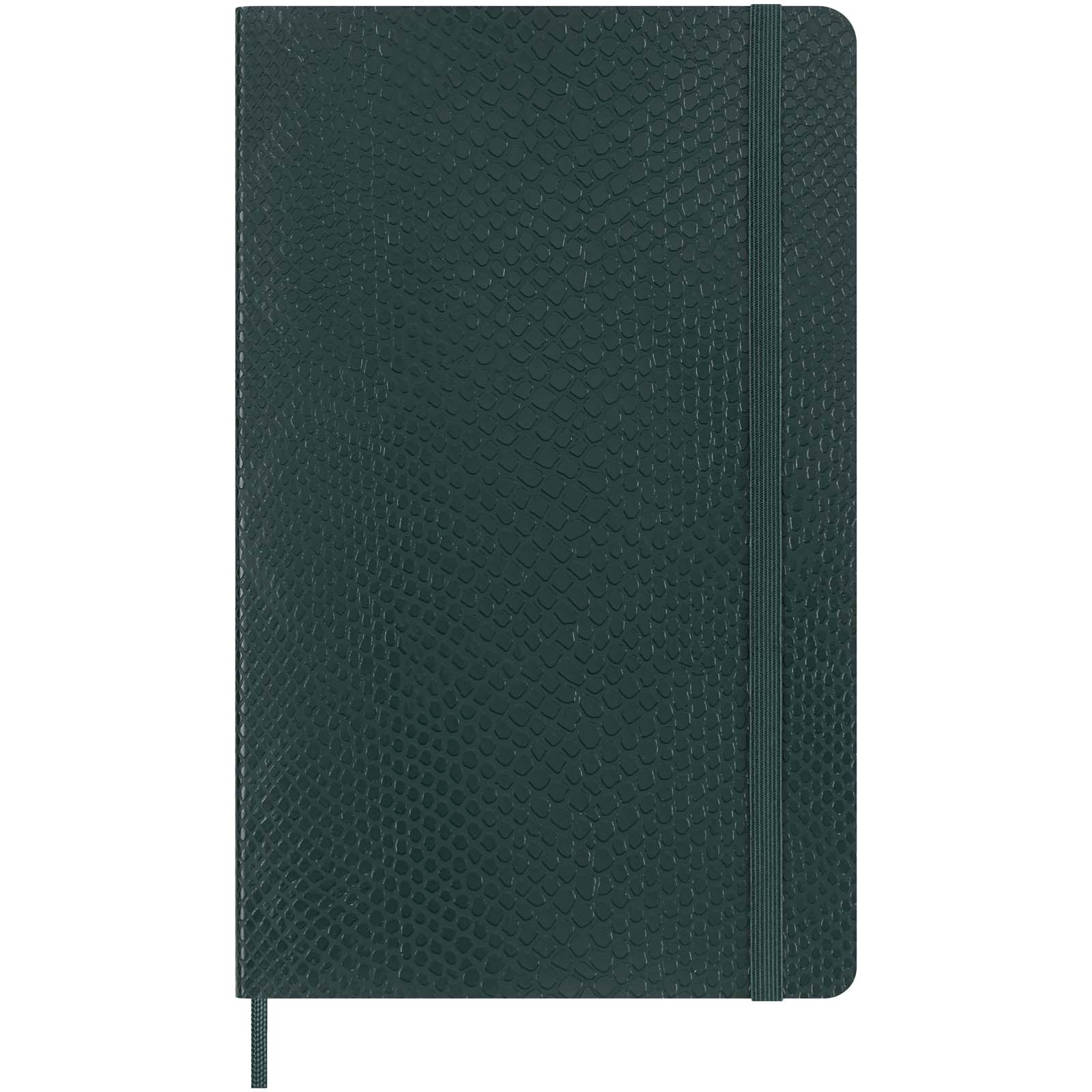 Tryck på Moleskine VEGEA® Anteckningsbok med Pytonskinnseffekt — Grön