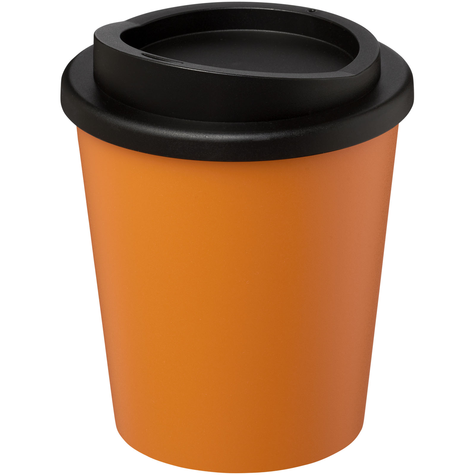 Tryck på Kompakt Termosmugg 250ml — Orange/Svart