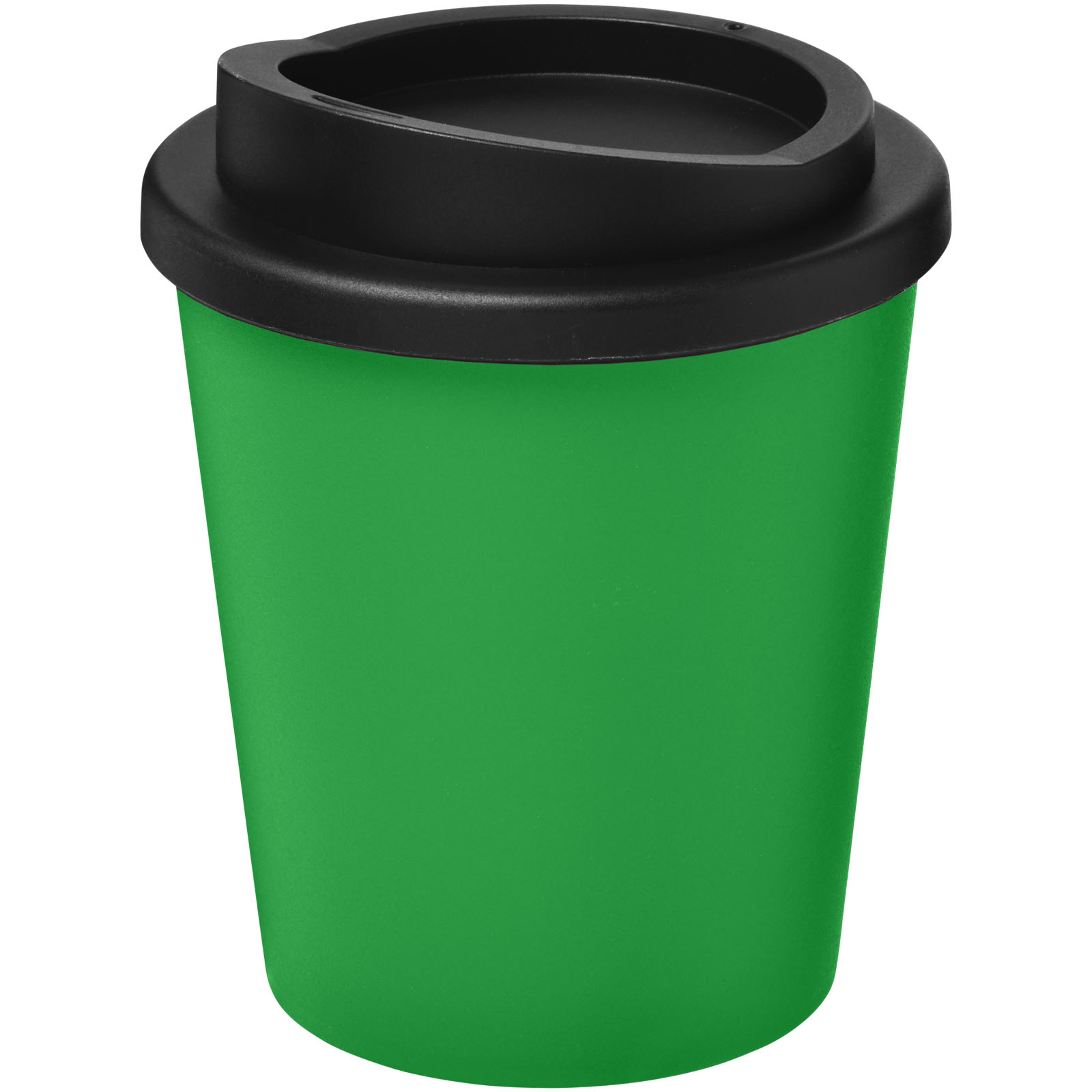 Tryck på Kompakt Termosmugg 250ml — Grön/Svart