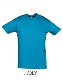 Tryck på Sols T-shirt Billig — Aqua