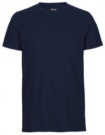 Tryck på T-shirt Organic Herr — Navy