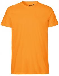 Tryck på T-shirt Organic Herr — Okay Orange