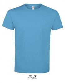 Tryck på Imperial T-shirt — Aqua