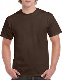 Tryck på T-shirt Heavy Cotton — Dark Chocolate