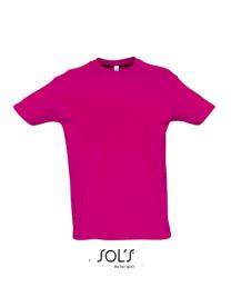 Tryck på Imperial T-shirt — Fuchsia