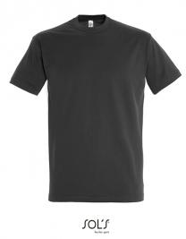 Tryck på Imperial T-shirt — Mouse Grey (Solid)