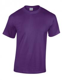 Tryck på T-shirt Heavy Cotton — Purple