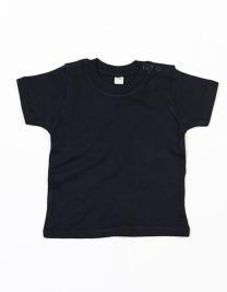 Tryck på Baby T-shirt Organic — Black