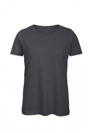 Tryck på T-shirt Organic Dam — Dark Grey (Solid)