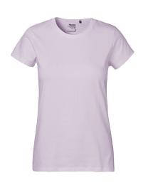 Tryck på T-shirt Organic Classic Dam — Dusty Purple