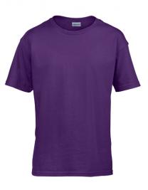 Tryck på T-shirt Standard Barn — Purple