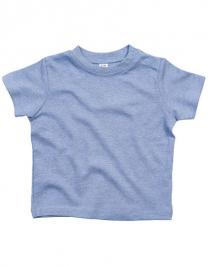 Tryck på Baby T-shirt Organic — Heather Blue