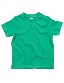 Tryck på Baby T-shirt Organic — Kelly Green