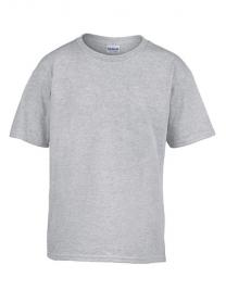 Tryck på T-shirt Standard Barn — Sport Grey (Heather)