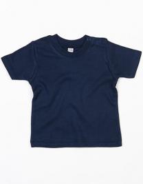 Tryck på Baby T-shirt Organic — Nautical Navy