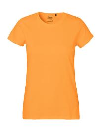 Tryck på T-shirt Organic Classic Dam — Okay Orange