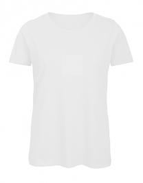 Tryck på T-shirt Organic Dam — White