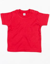 Tryck på Baby T-shirt Organic — Red