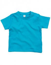 Tryck på Baby T-shirt Organic — Surf Blue