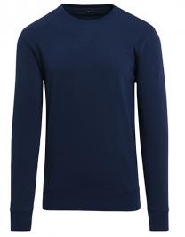 Tryck på BYB Sweatshirt Billig — Light Navy