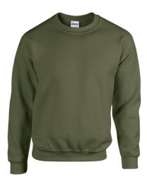Tryck på Gildan Sweatshirt Billig — Military Green
