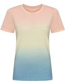 Tryck på Tie Dye T-shirt — Pastel Sunset Dip