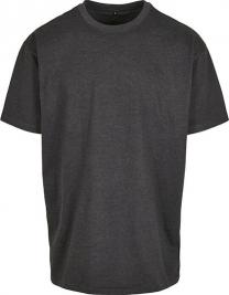 Tryck på Heavy Oversize T-shirt — Charcoal (Heather)