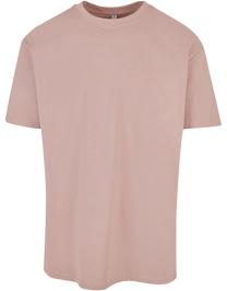 Tryck på Heavy Oversize T-shirt — Dusk Rose