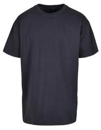 Tryck på Heavy Oversize T-shirt — Navy