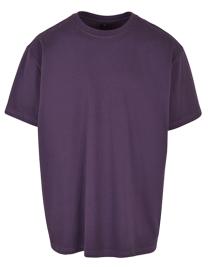 Tryck på Heavy Oversize T-shirt — Purple Night