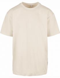 Tryck på Heavy Oversize T-shirt — Sand