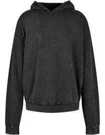 Tryck på Acid Oversize Hoodie — Black