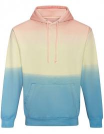 Tryck på Tie Dye Hoodie — Pastel Sunset Dip