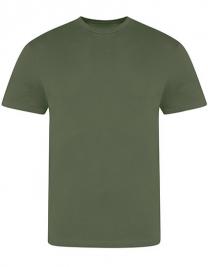 Tryck på AWD T-shirt Billig — Earthy Green