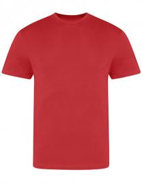 Tryck på AWD T-shirt Billig — Fire Red