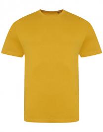 Tryck på AWD T-shirt Billig — Mustard