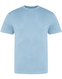 Tryck på AWD T-shirt Billig — Sky Blue