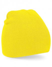 Tryck på Beechfield Beanie — Yellow