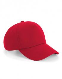 Tryck på Beechfield 5-panel Keps Billig — Classic Red