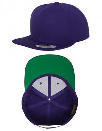 Tryck på Flexfit Snapback — Purple