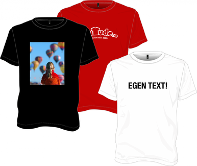 Bild av T-shirt 1-10st med transfer