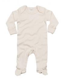 Tryck på Baby Pyjamas Eco med Handskar