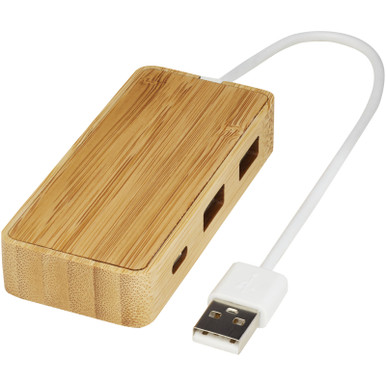 Produktbild av USB-hubb med Type-C Port i Bambu