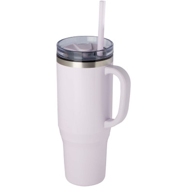 Bild av Isolerad Mugg 1200ml med Sugrör av Återvunnet Material